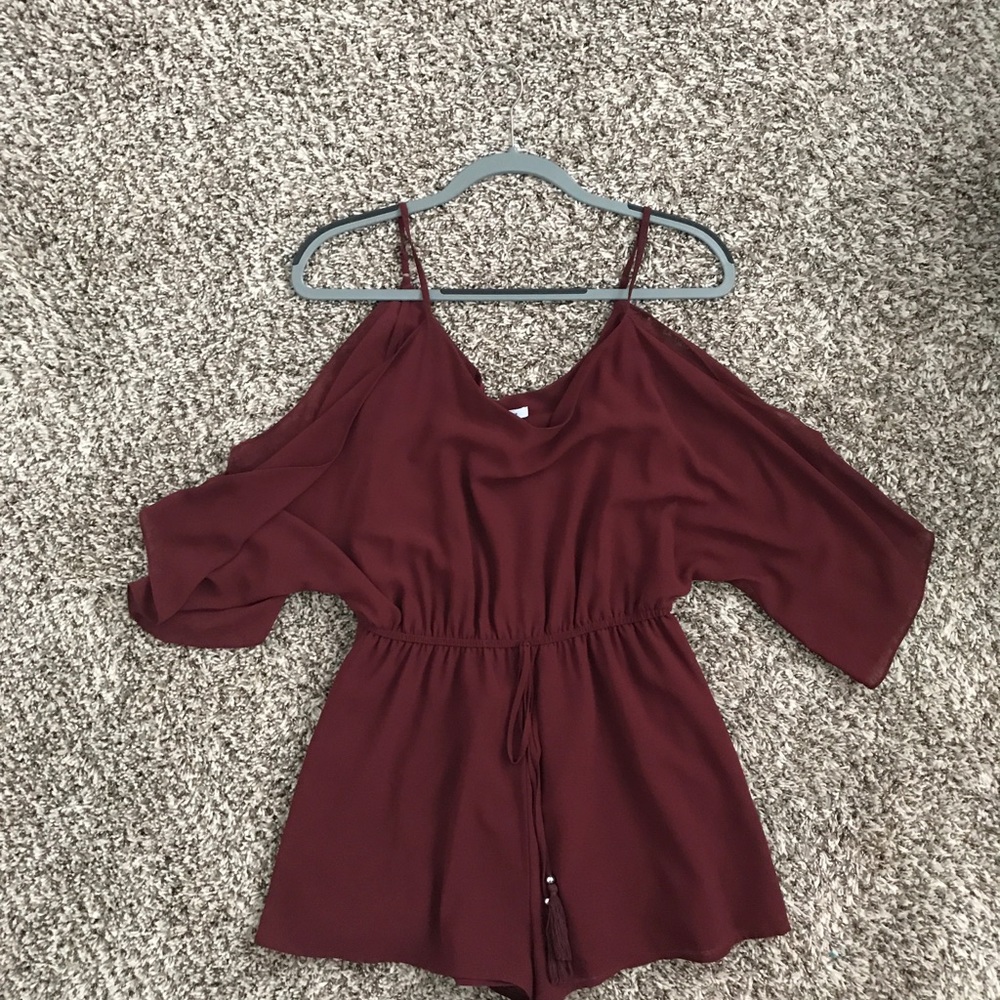 Naked Zebra Romper. Worn once! Perfect condition